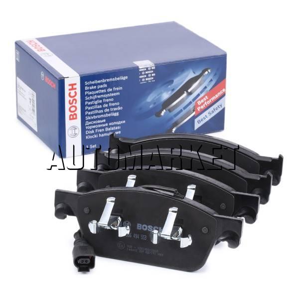 BOSCH VOLKSWAGEN MULTIVAN T5, T6 / TRANSPORTER T5 , T6 FRONT BRAKE PADS