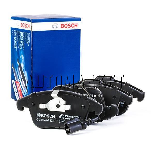 BOSCH VOLKSWAGEN TIGUAN / AUDI Q3 FRONT BRAKE PADS SET PART NO : 0 986 494 372