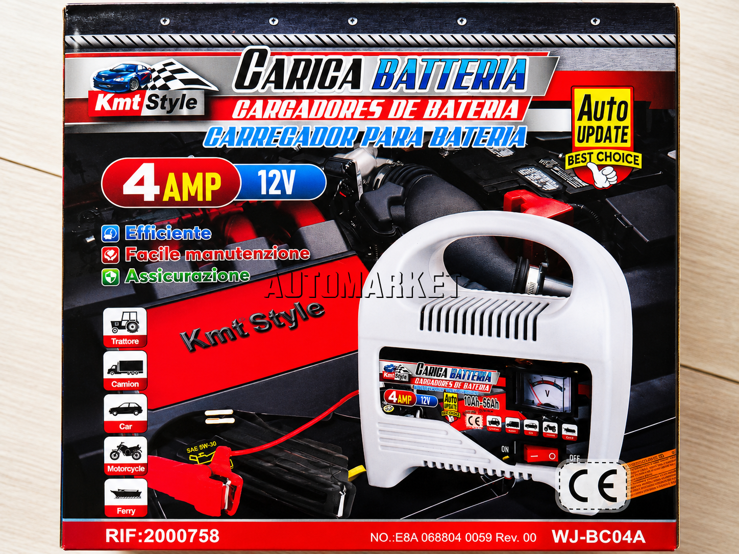 KMT Style 4AMP 12V Battery Charger in Kenya