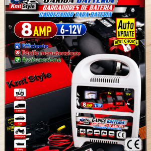 KMT Style 8AMP 6-12V Battery Charger in Kenya