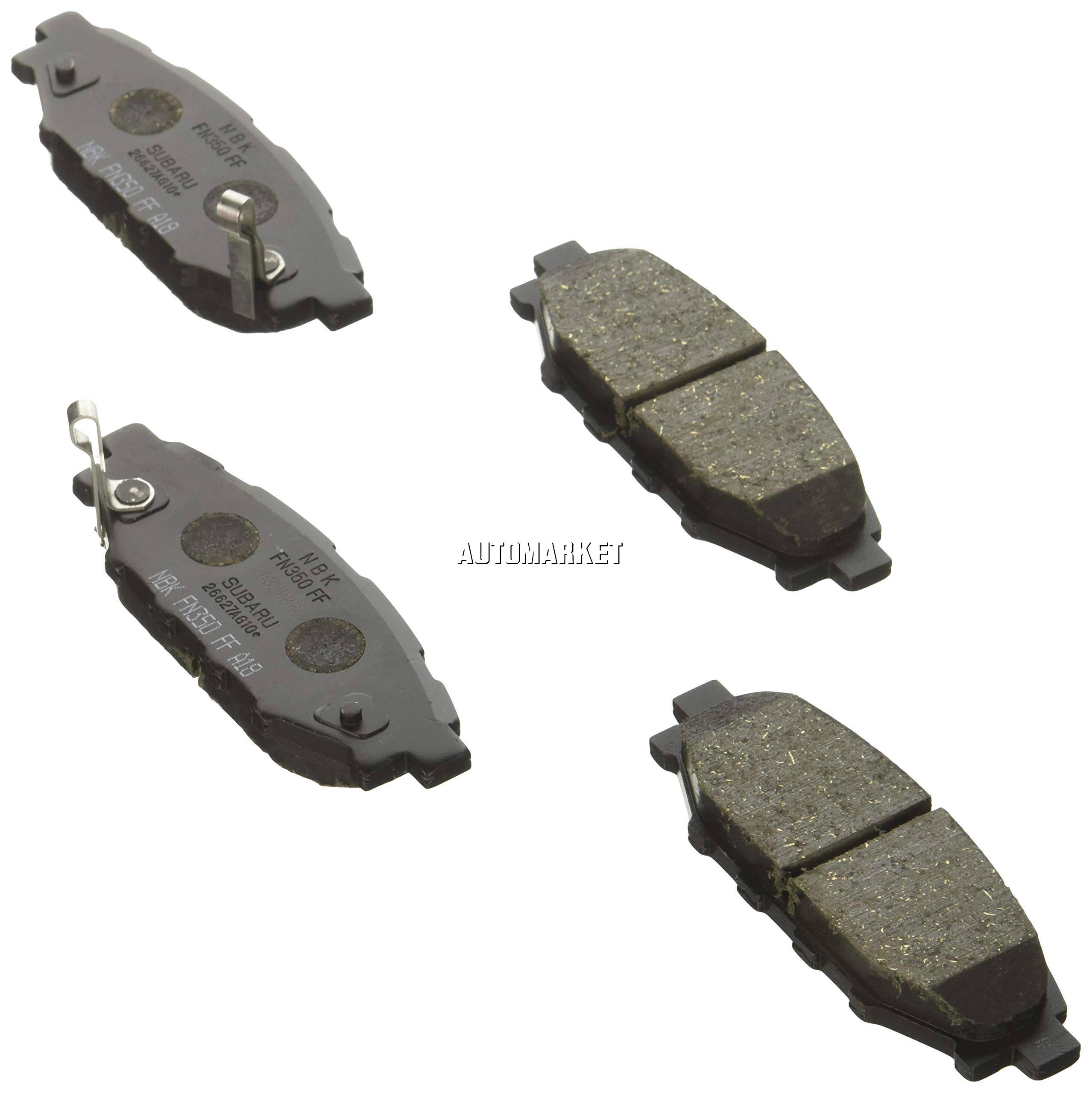 GENUINE SUBARU REAR BRAKE PADS SET PART NO : 26696-AG031
