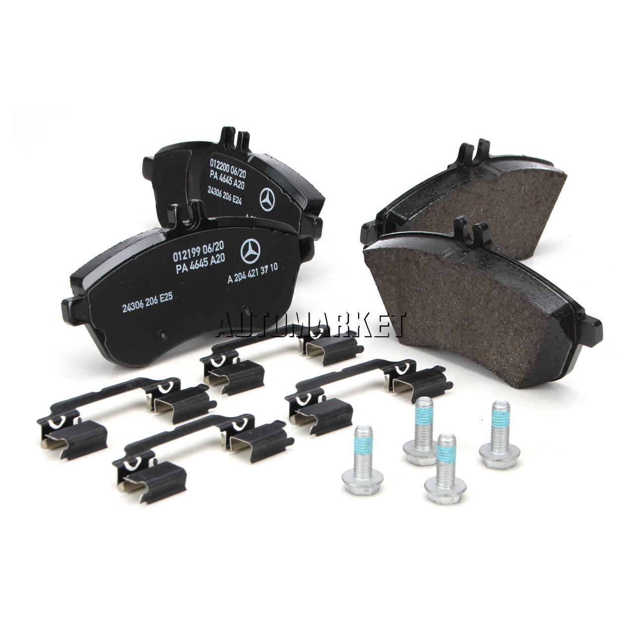 MERCEDES-BENZ OE MERCEDES-BENZ A-CLASS W169 / B-CLASS W245 FRONT BRAKE PADS SET