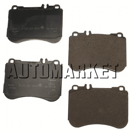 MERCEDES-BENZ OE MERCEDES-BENZ ML-CLASS W163 1998-2005 FRONT BRAKE PADS SET PART NO : A 006 420 12 20