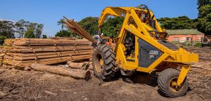 Heavy-duty 400/60-15.5 forestry logger tyre for logging equipment