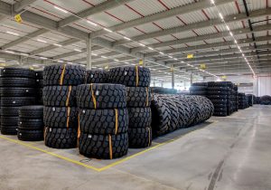 Heavy duty OTR tyre tread designed for construction and mining operations