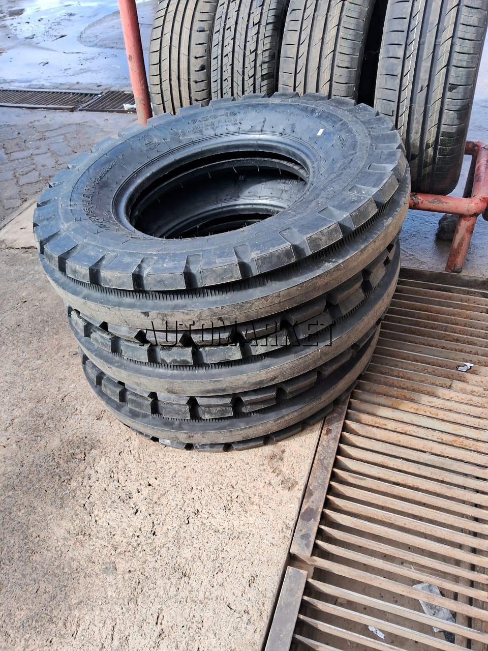 7.50-16 Apollo Agricultural Tyre from India – 8 Ply