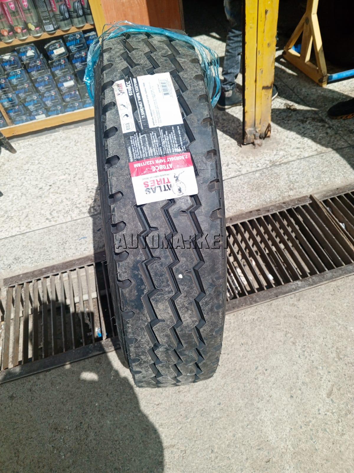 7.50R16 LT ATLAS Truck Tyre from Thailand