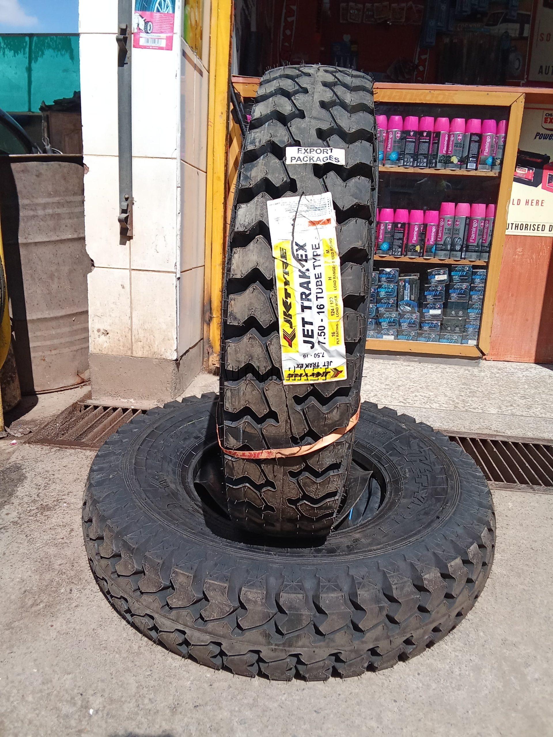 7.50-16LT JK Truck Tyre from India