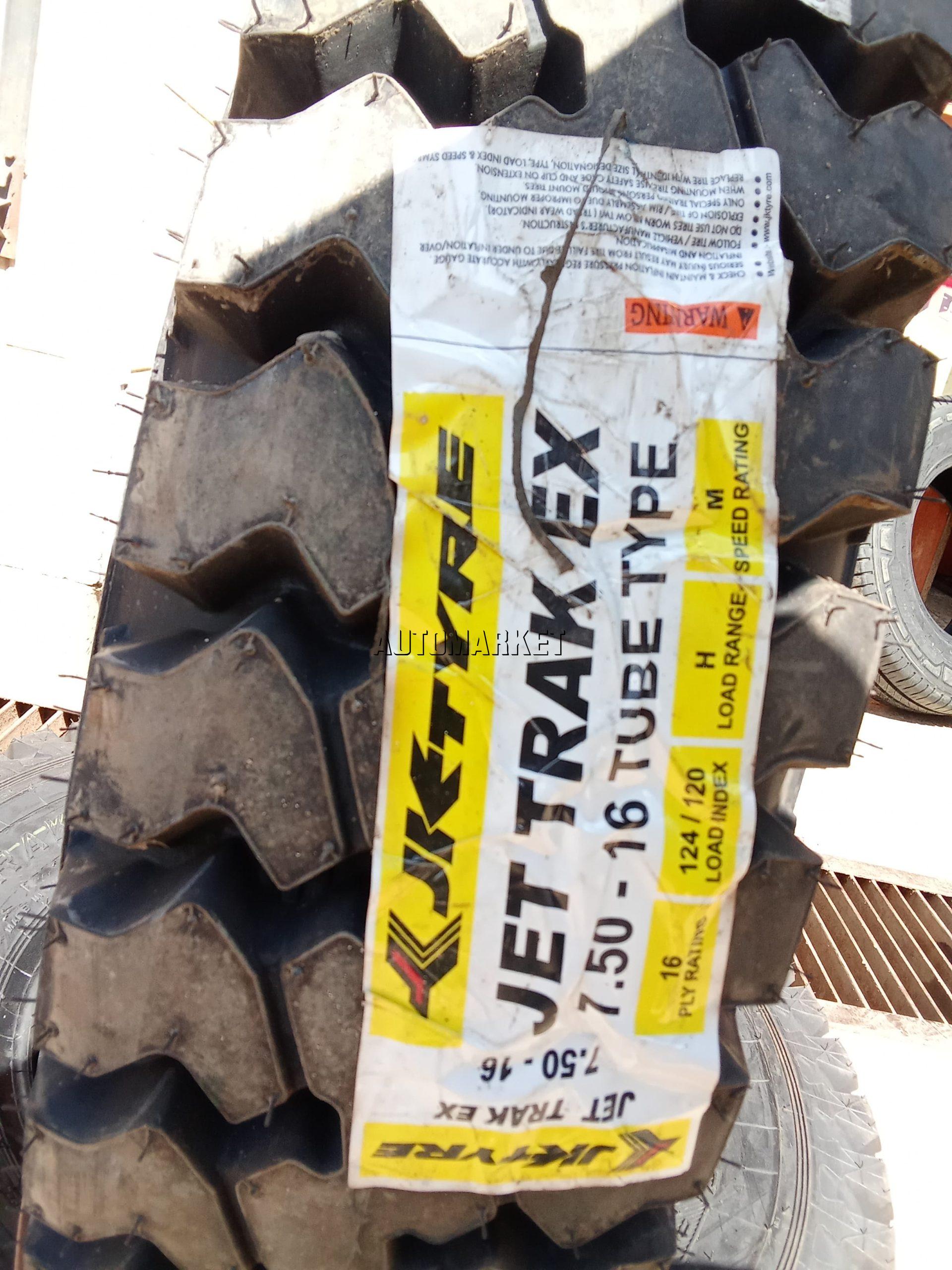 7.50-16LT JK Truck Tyre from India