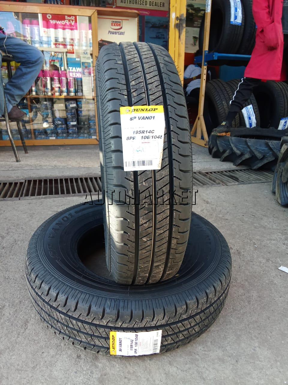 195R14C Dunlop Commercial Tyre