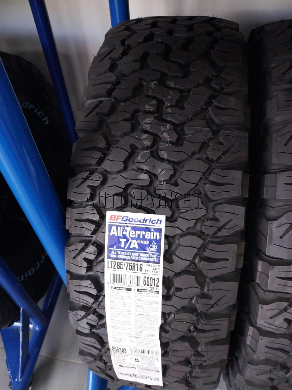 LT285/75R16 BF Goodrich HD All-Terrain Tyre in Kenya – 126/123R