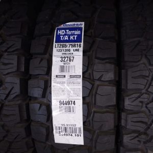 LT265/75R16 BF Goodrich All-Terrain T/A KO3 Tyre in Kenya