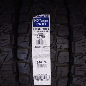 LT265/75R16 BF Goodrich All-Terrain T/A KO3 Tyre in Kenya