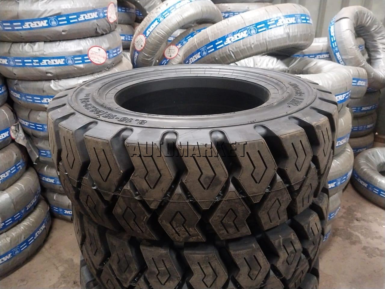 8.15-15 (28×9-15) MRF Solid Forklift Tyre from India