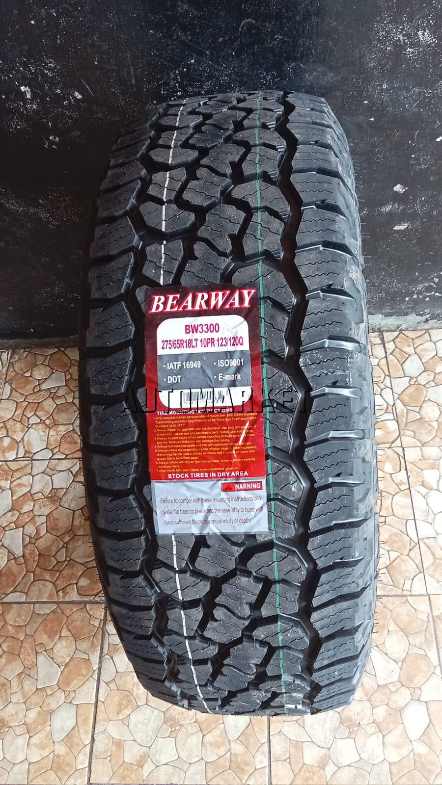 275/65R18 LT Bearway AT Tyre in Kenya
