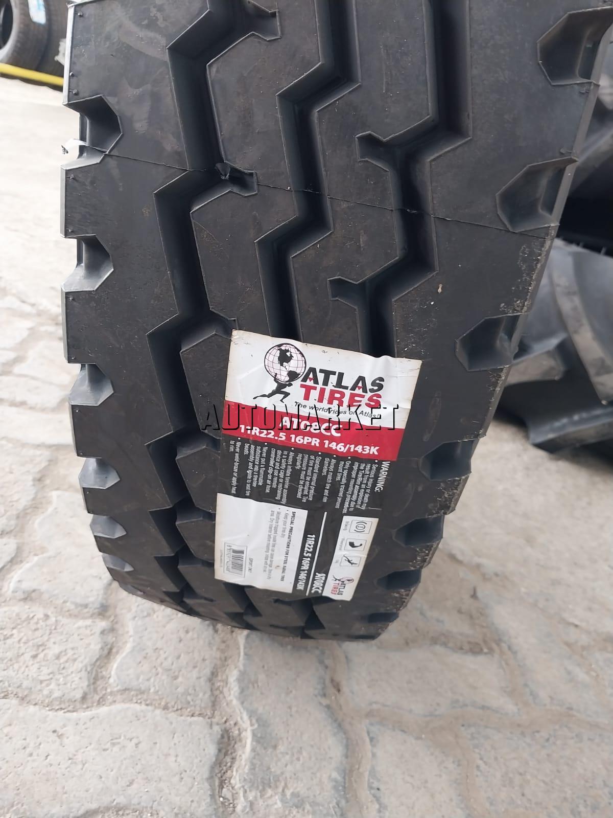11R22.5 ATLAS Truck Tyre from Thailand