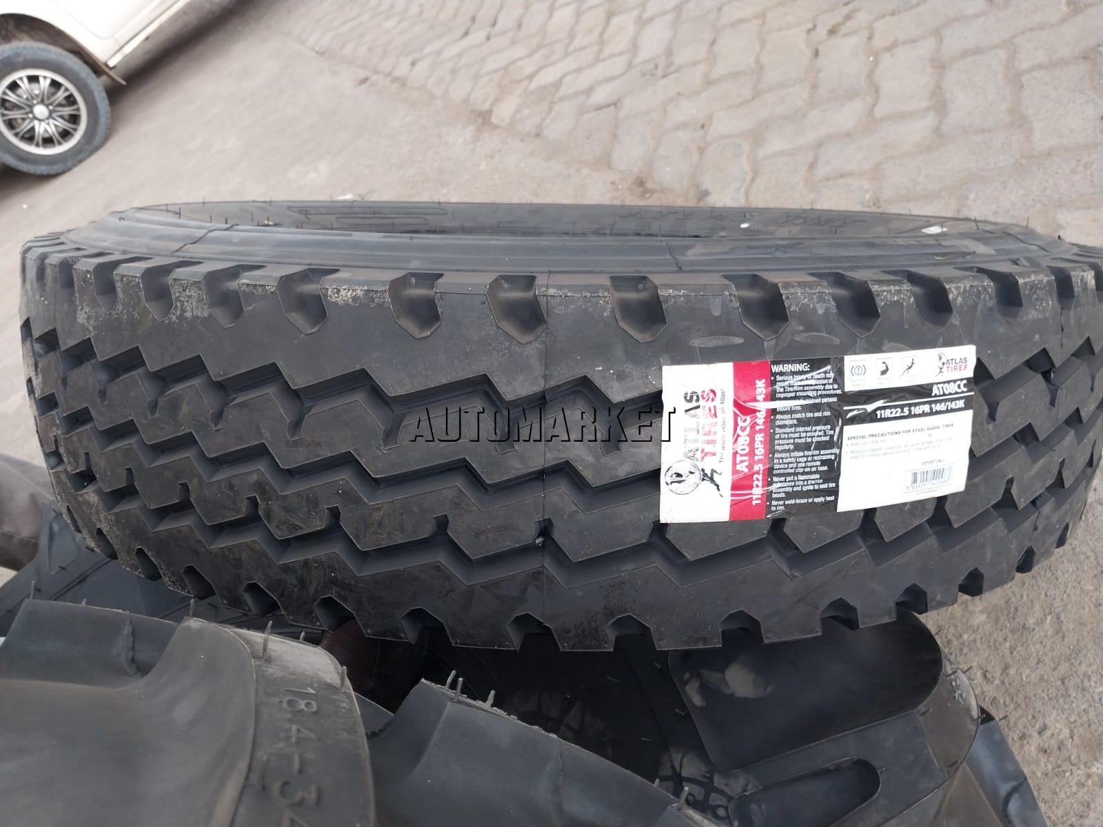 11R22.5 ATLAS Truck Tyre from Thailand