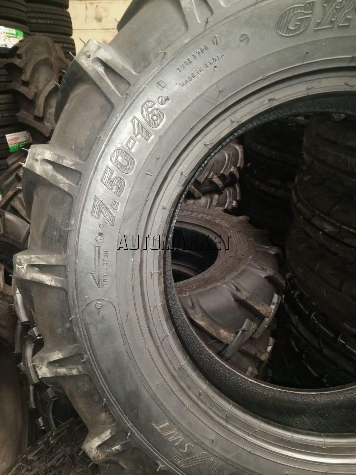 7.50-16 SWT Agricultural Tyre from India – 12 Ply Lug Pattern