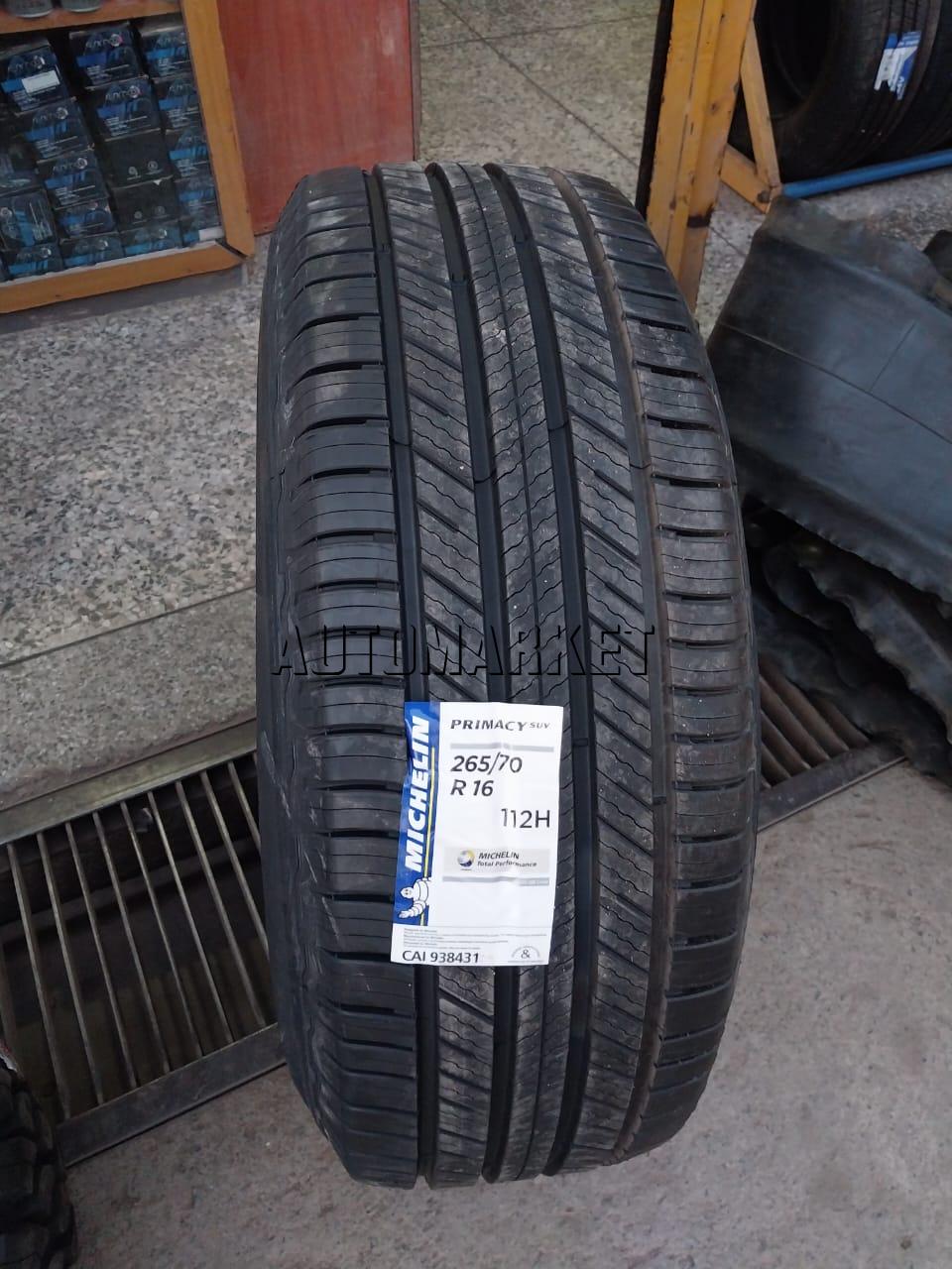 265/70R16 Michelin Primacy SUV+ Tyre in Kenya