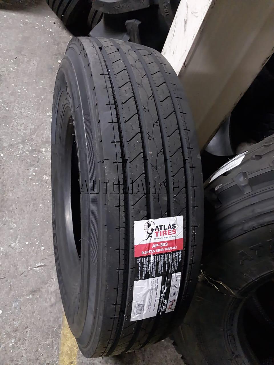 9.5R17.5 ATLAS Truck Tyre from Thailand