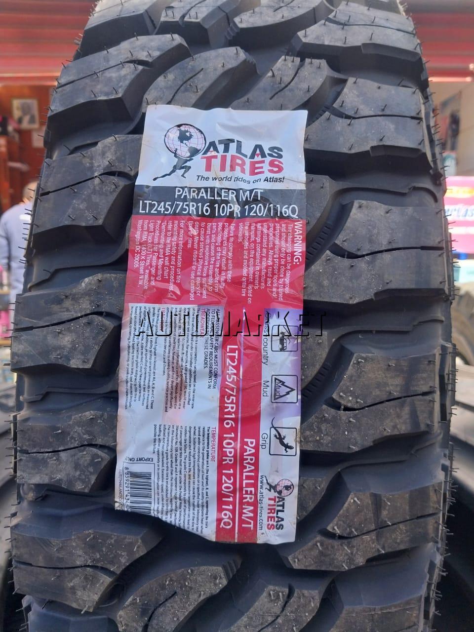 245/75R16 ATLAS 4×4 Tyre from Thailand
