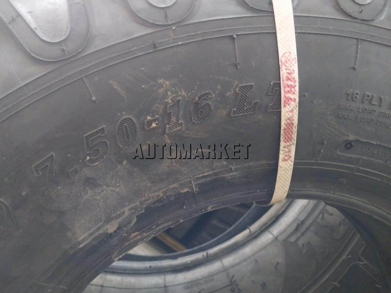 7.50-16 LT MRL 16 Ply Truck Tyre from India