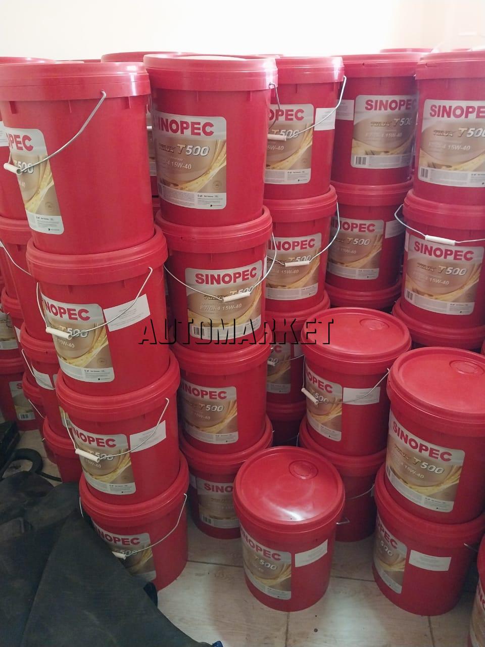 Sinopec Tulux T500 E7/CI-4 15W-40 Diesel Engine Oil in Kenya