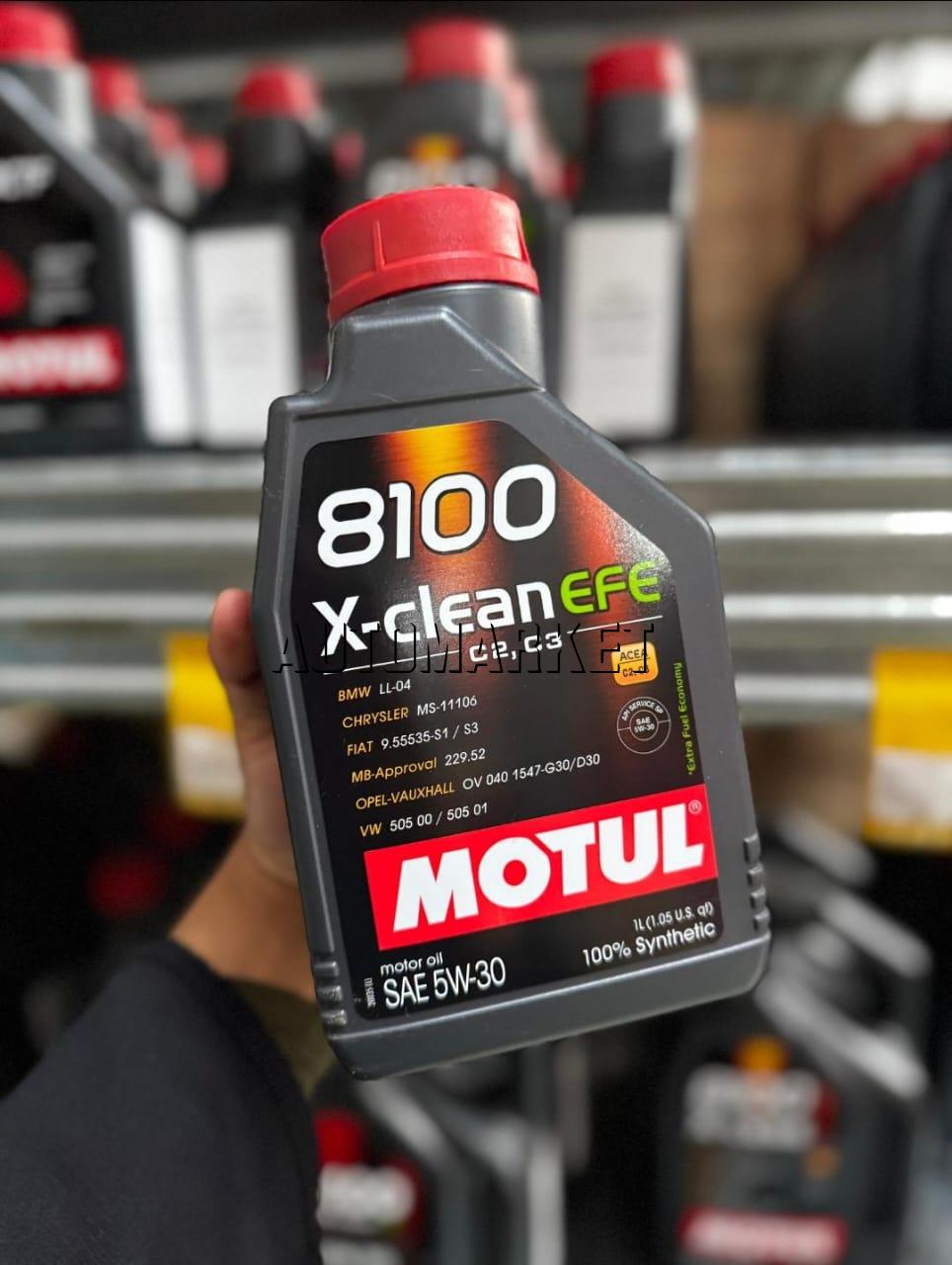 Motul 8100 X-Clean EFE 1L Engine Oil in Kenya