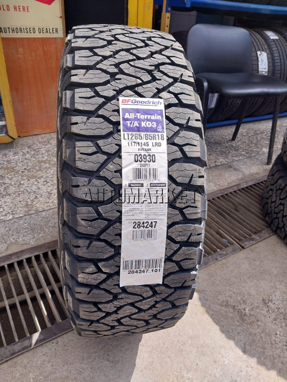 265/65R18 BF Goodrich All-Terrain T/A KO3 Tyre