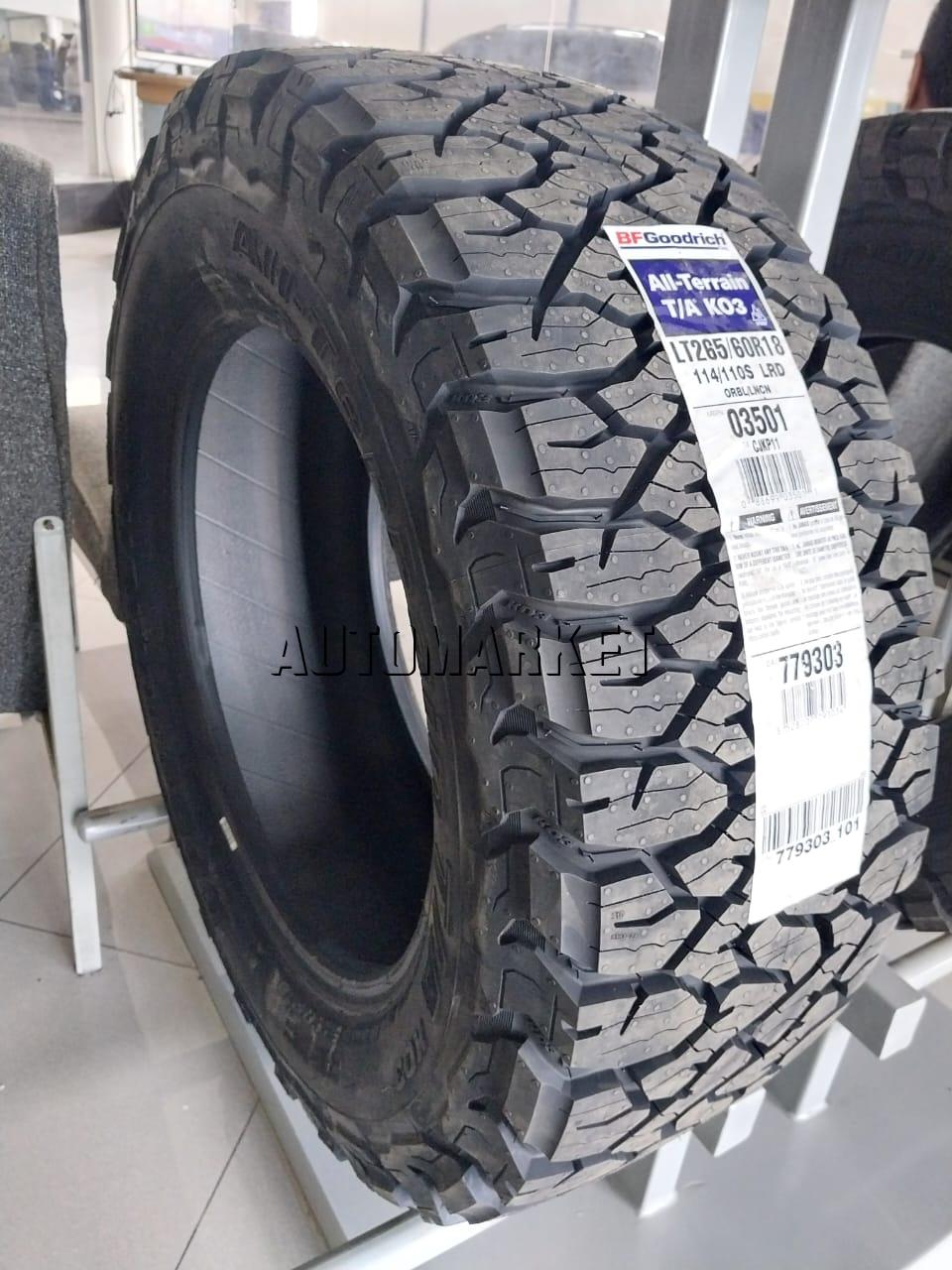 265/60R18 BF Goodrich All-Terrain T/A KO3 Tyre