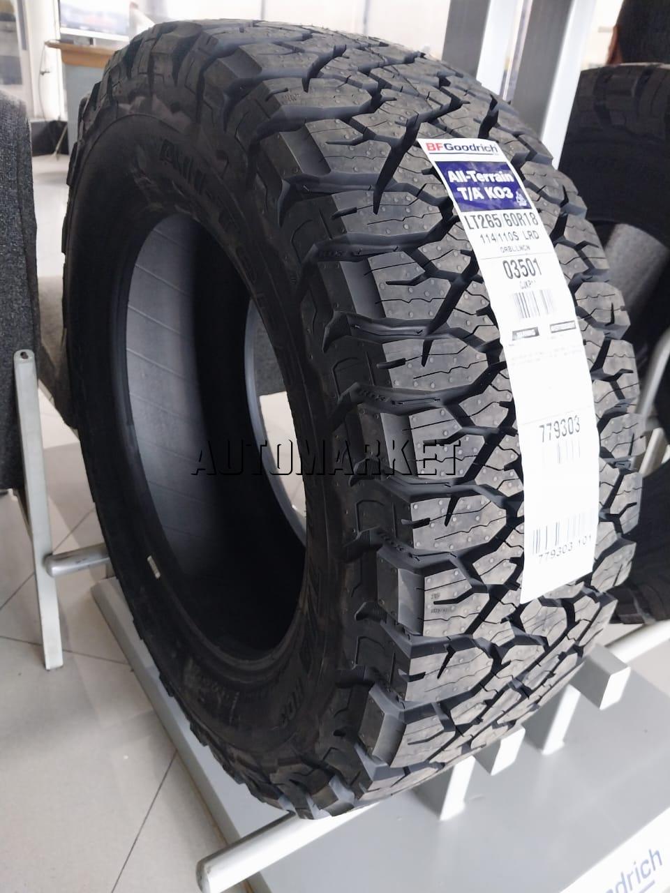 265/60R18 BF Goodrich All-Terrain T/A KO3 Tyre