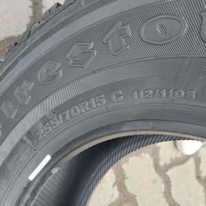 255/70R15C Firestone Light Truck Tyre