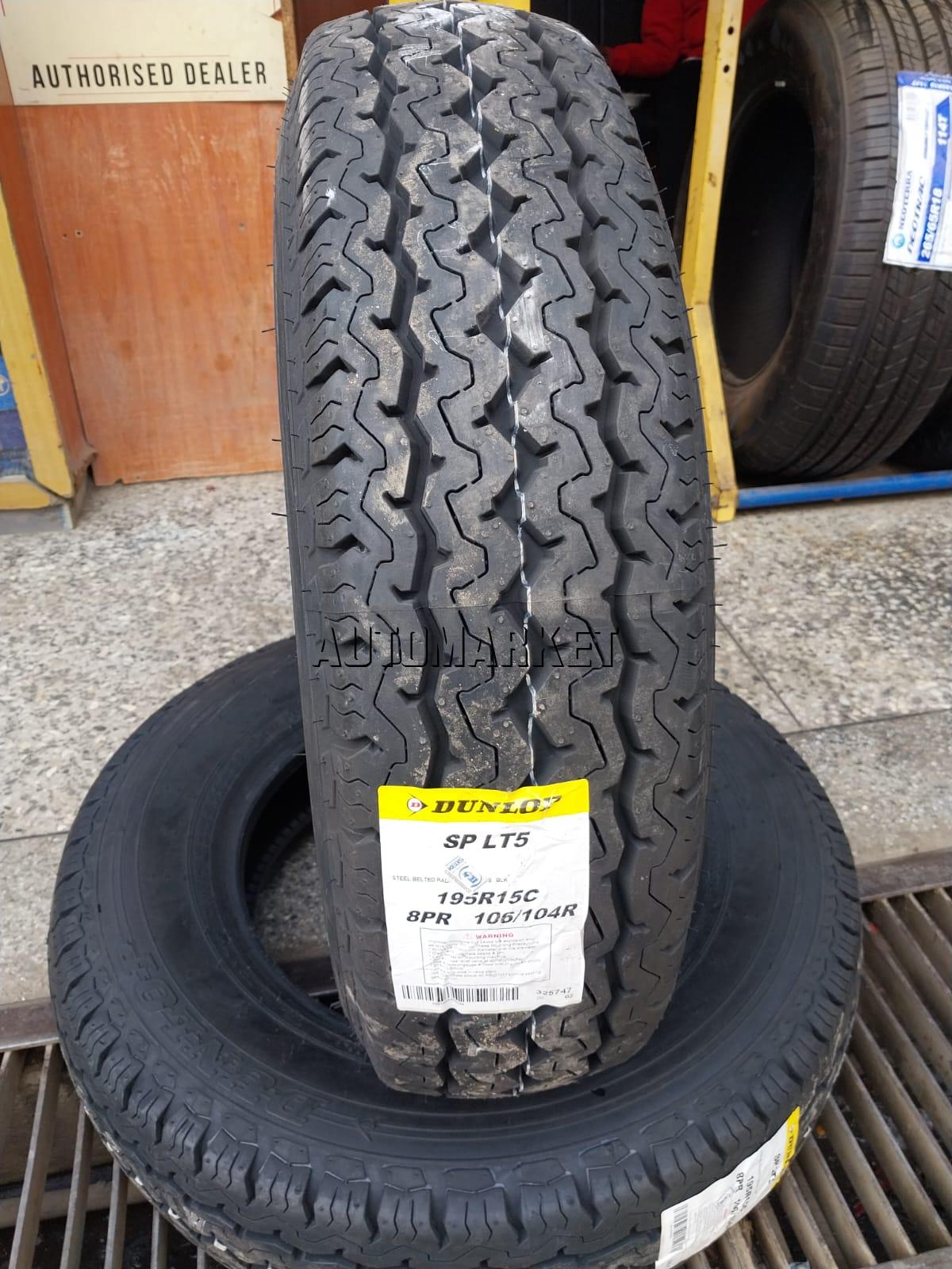 195R15C Dunlop SP LT5 Commercial Tyre