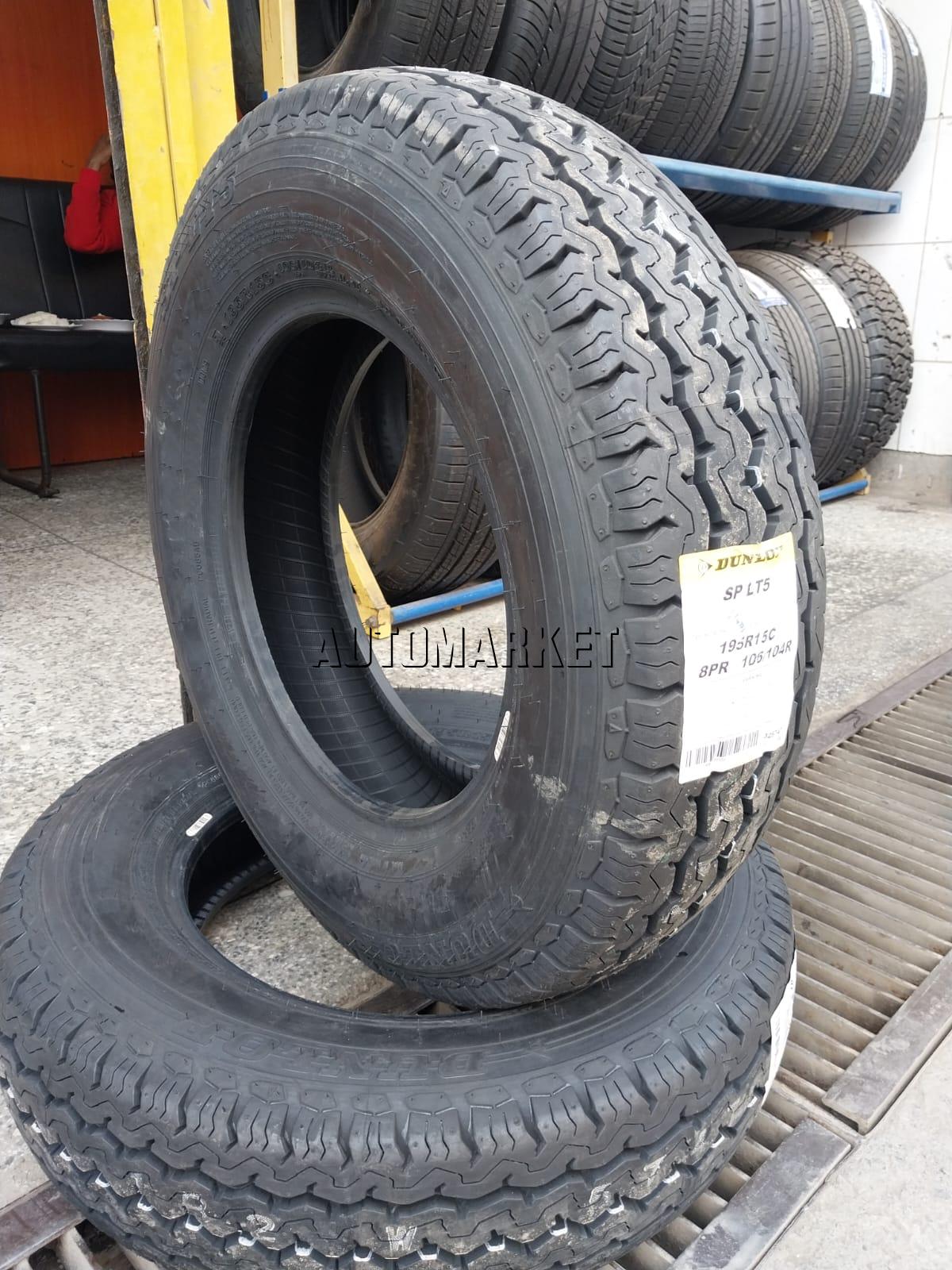 195R15C Dunlop SP LT5 Commercial Tyre