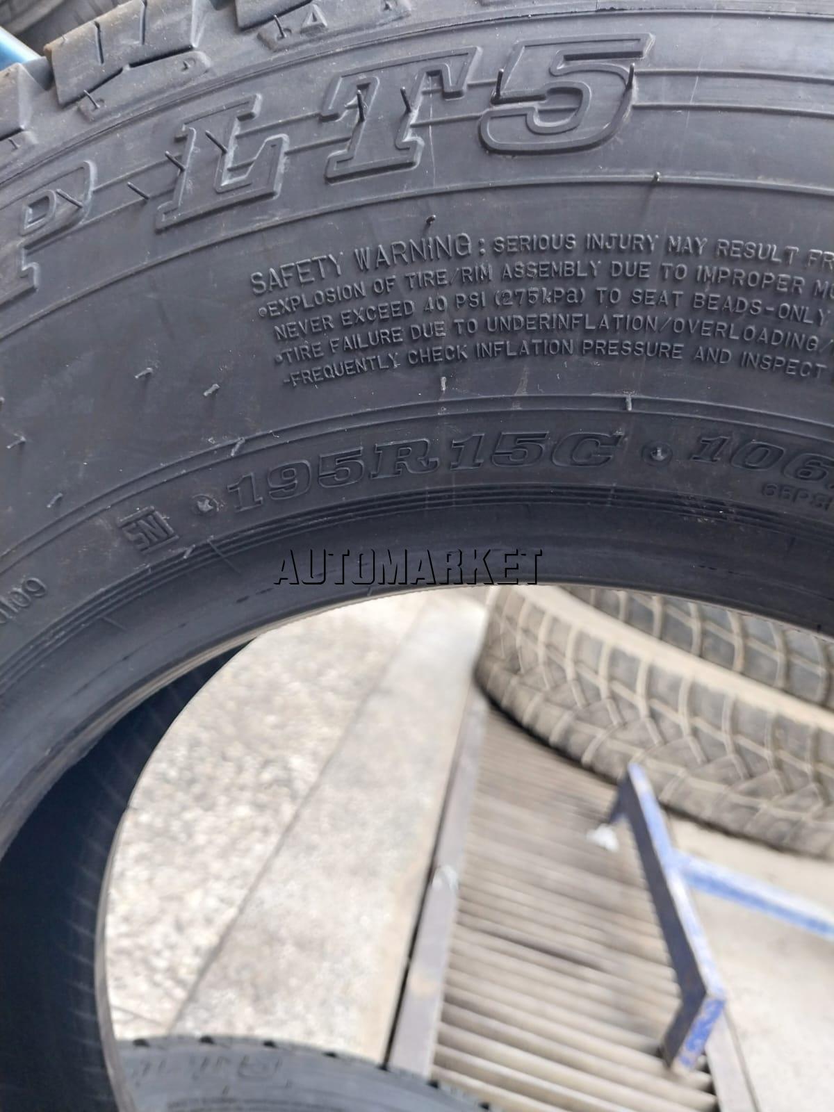 195R15C Dunlop SP LT5 Commercial Tyre