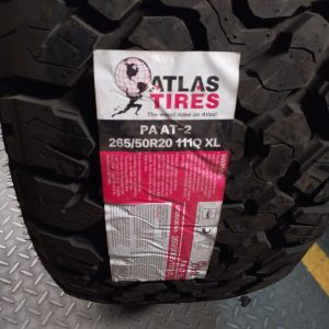 265/50R20 Atlas AT Tyre from Thailand