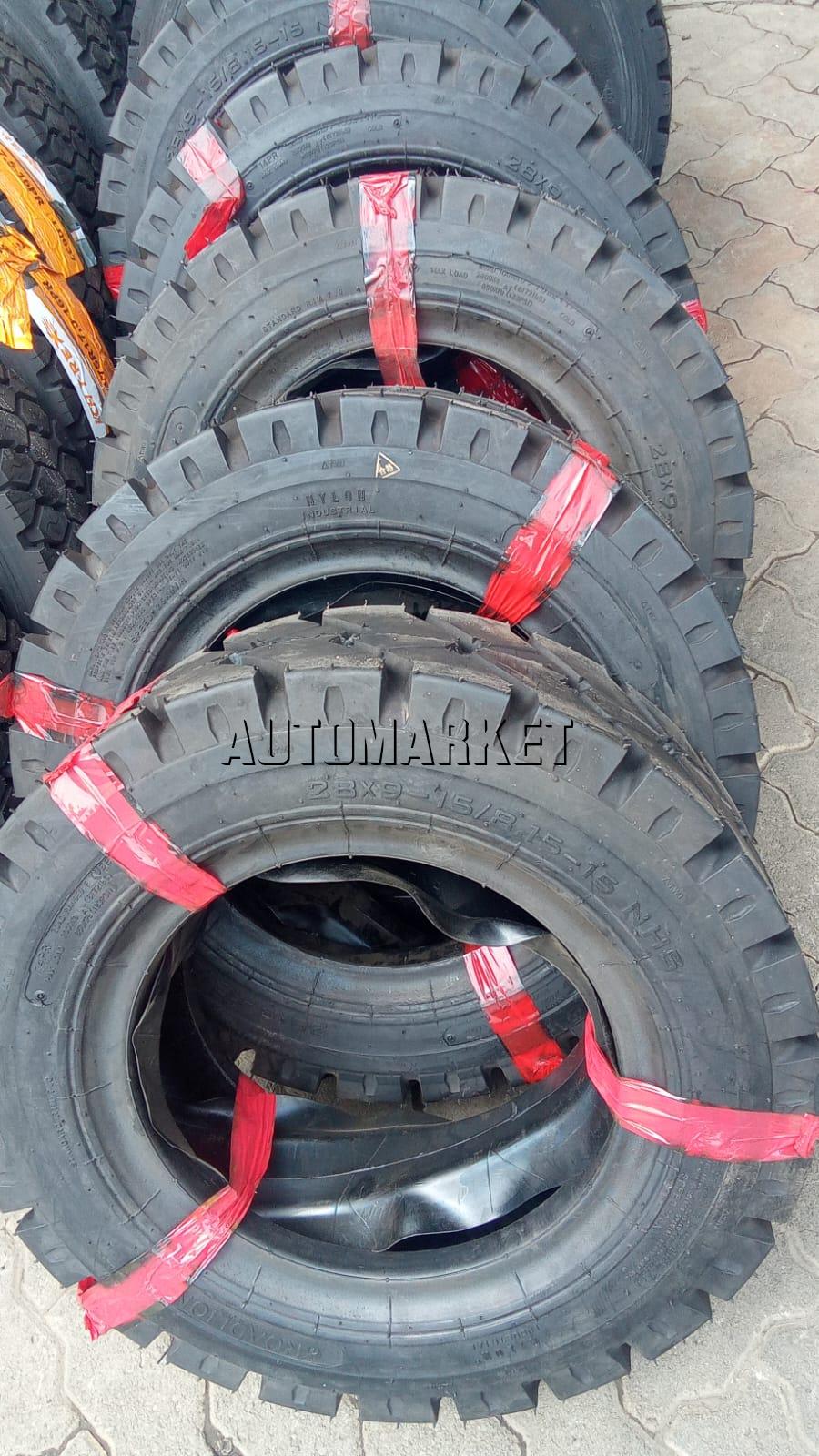 28×9-15 (8.15-15) Roadlion Tubetype (Pneumatic) Forklift Tyre