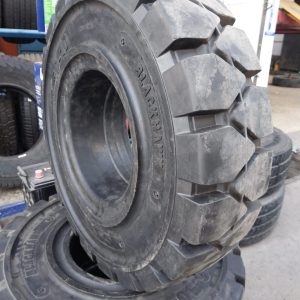 6.50-10 Black Hawk Solid Self Locking Forklift Tyre