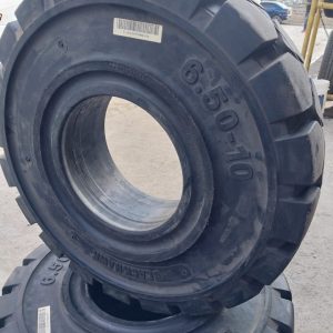 6.50-10 Black Hawk Solid Self Locking Forklift Tyre