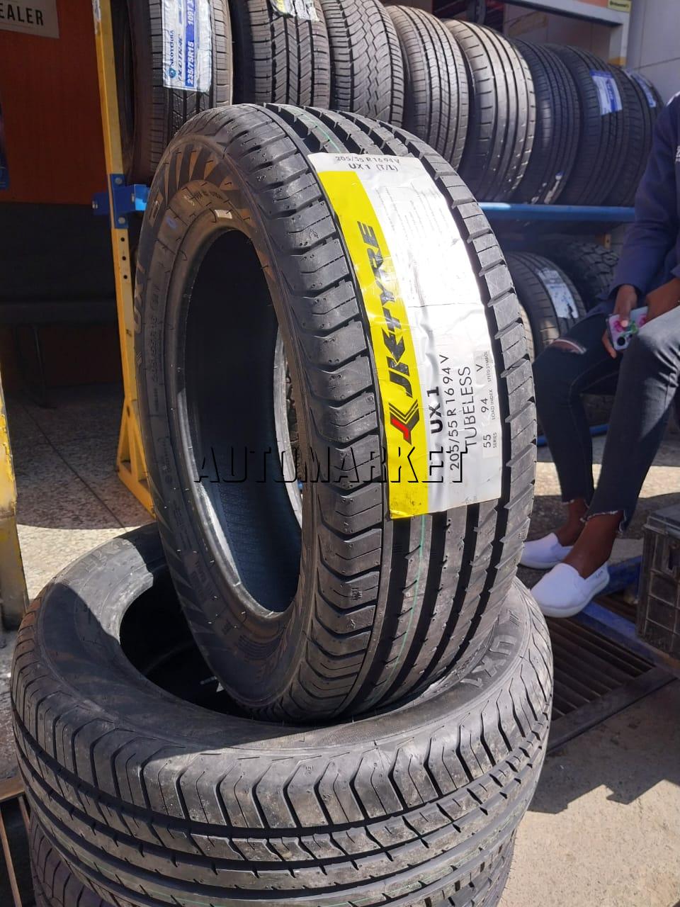 205/55R16 JK Passenger Tyre from India