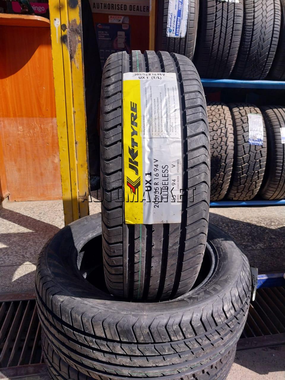 205/55R16 JK Passenger Tyre from India