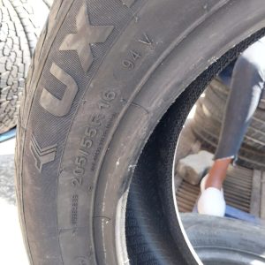205/55R16 JK Passenger Tyre from India