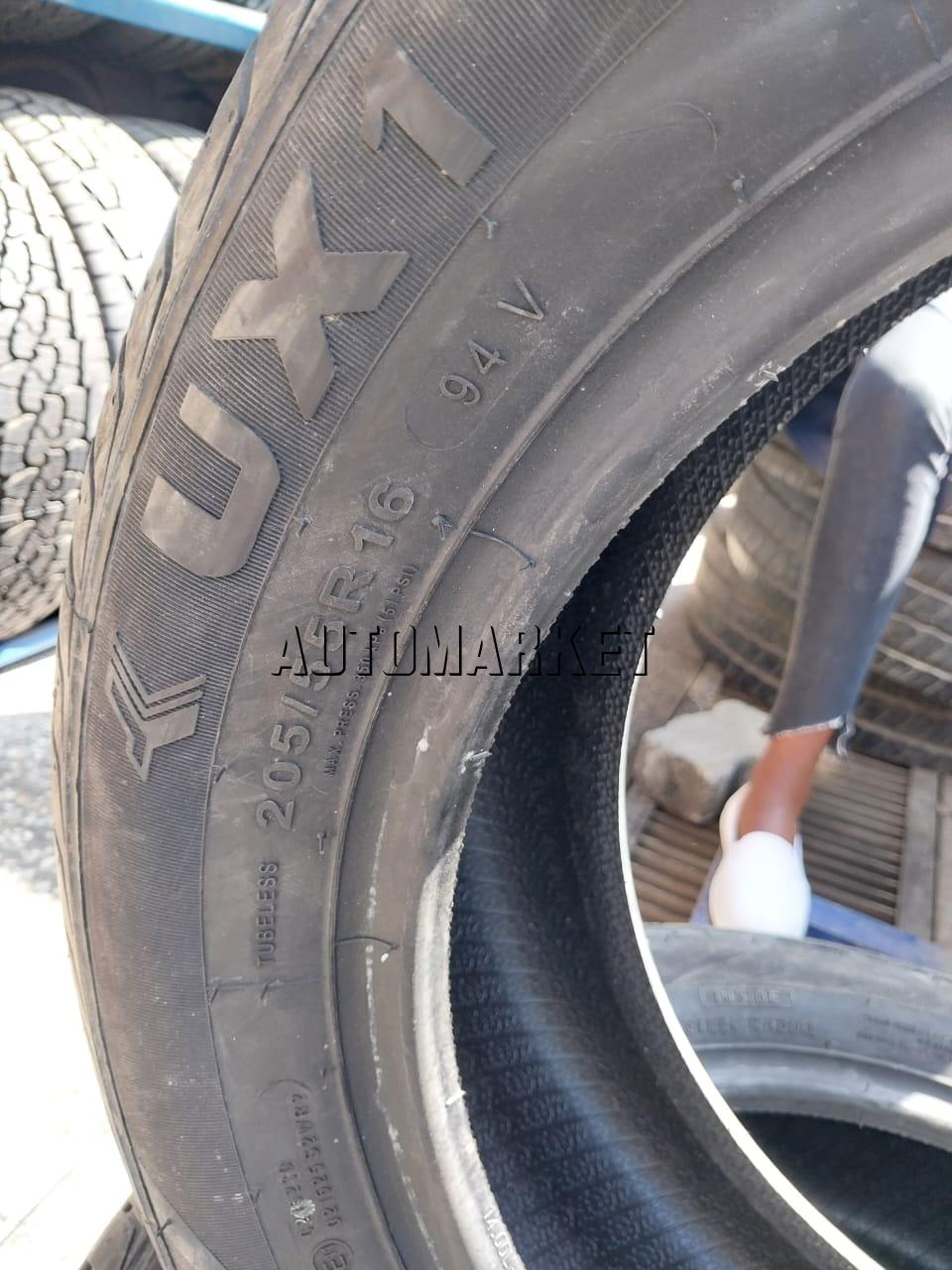 205/55R16 JK Passenger Tyre from India