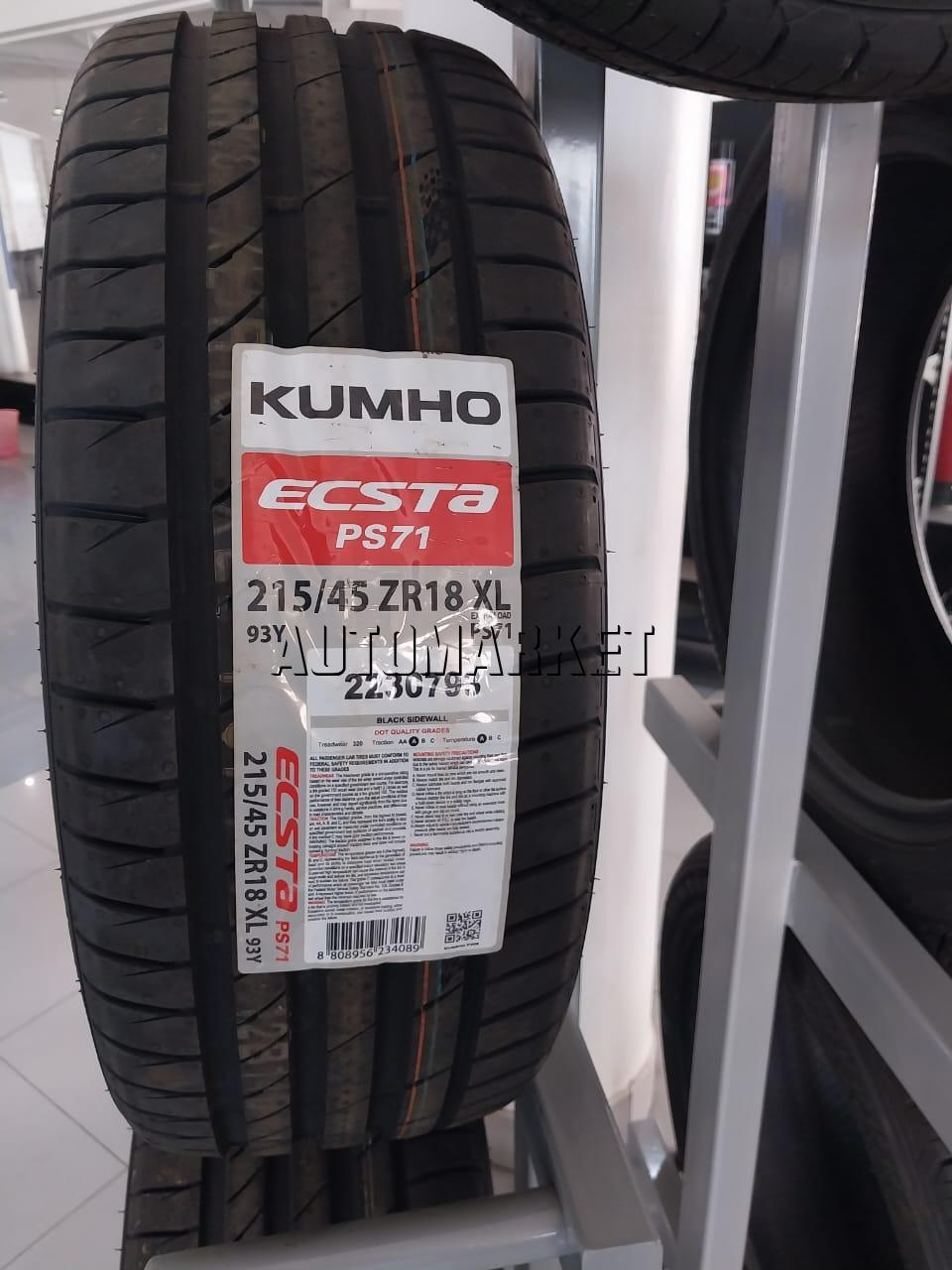 215/45ZR18 Kumho Tyre (Vietnam)