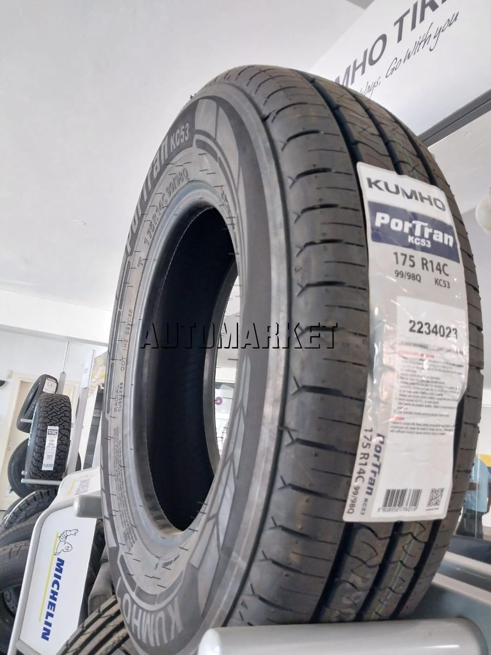 175R14C Kumho Tire Commercial Tyre