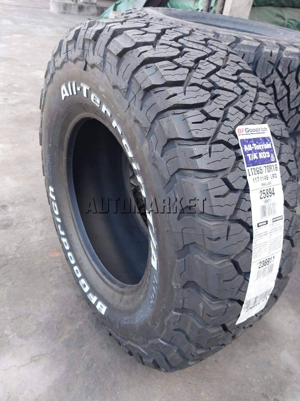265/70R16 BF Goodrich All-Terrain T/A KO3 Tyre