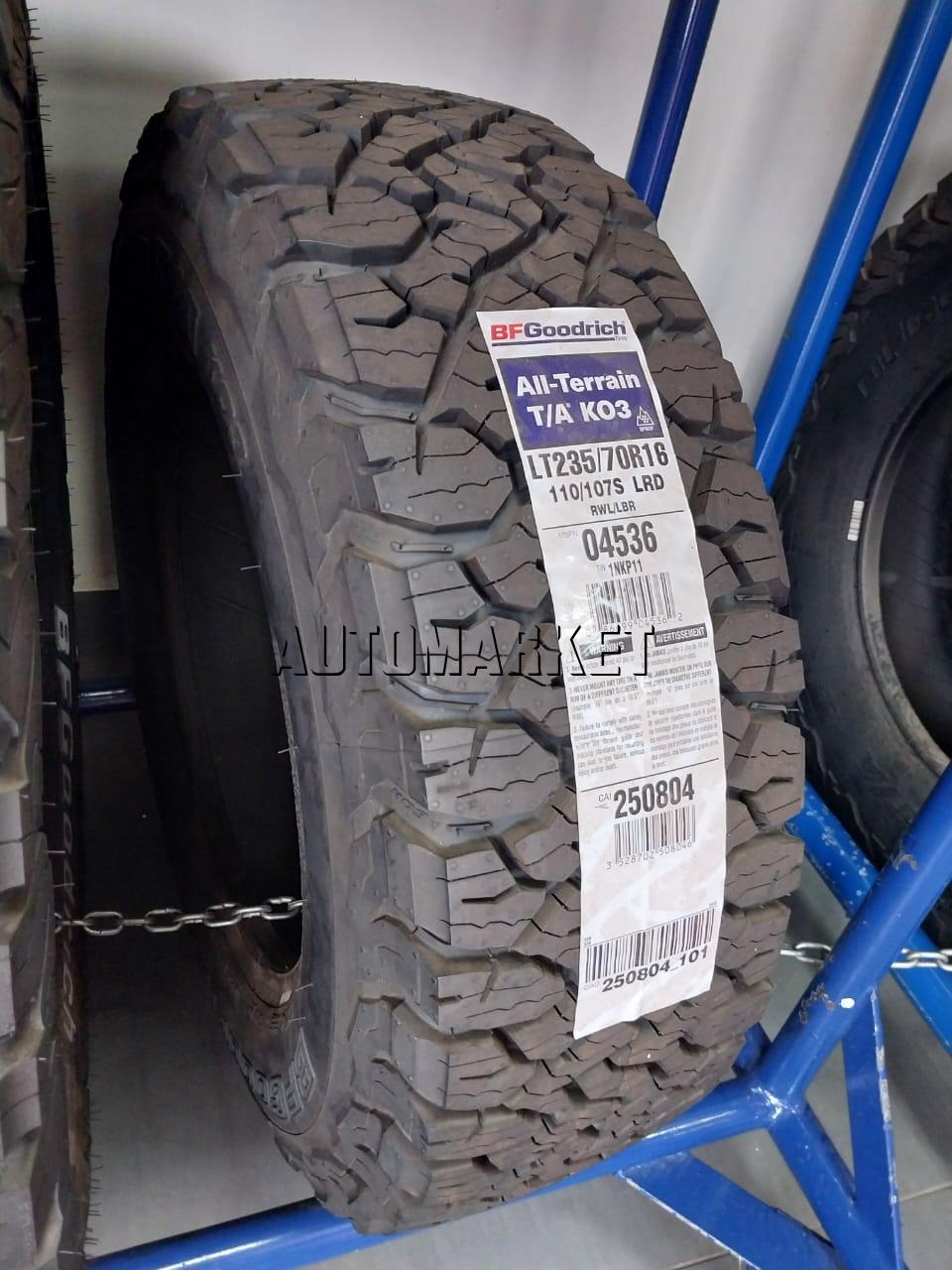 235/70R16 BF Goodrich KO3 Tyre