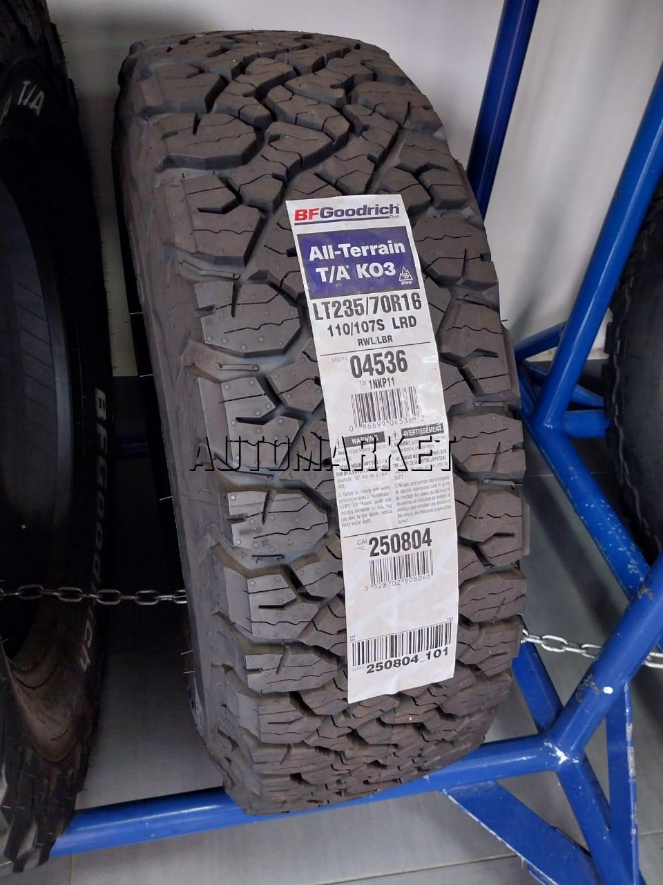 235/70R16 BF Goodrich KO3 Tyre