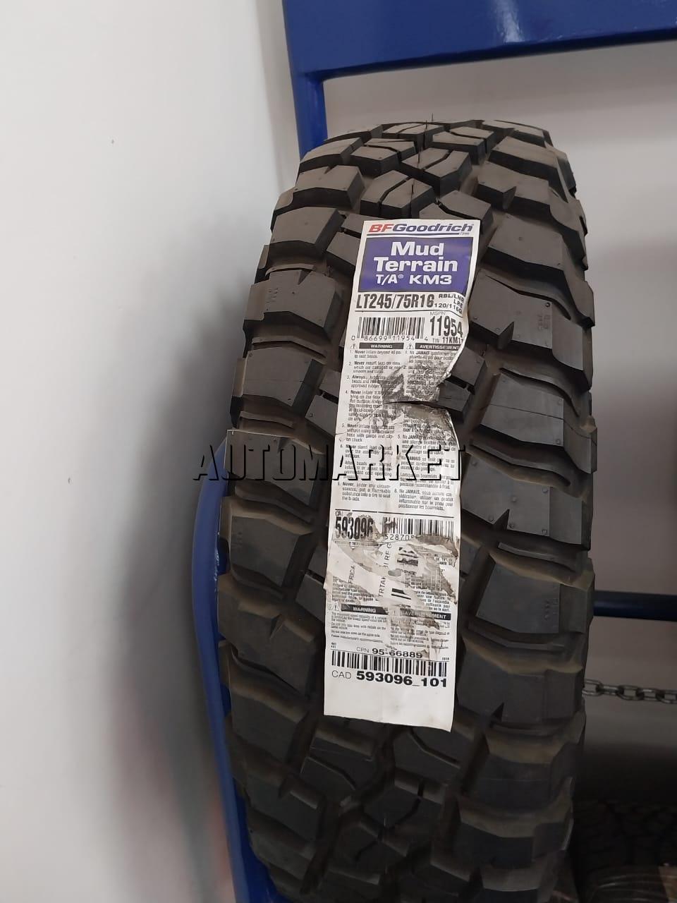255/55R18 BF Goodrich Mud Terrain Tyre