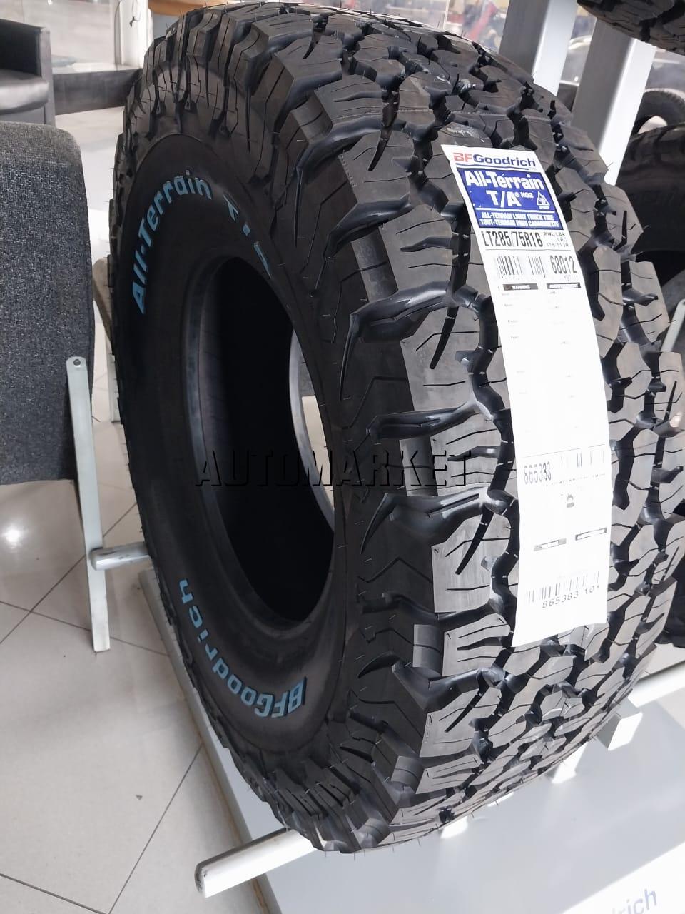 LT285/75R16 BF Goodrich HD All-Terrain Tyre in Kenya – 126/123R